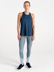 Dare 2b Top funkcyjny "Gravitate Vest" w kolorze granatowym rozmiar: 42. Niebieskie koszulki sportowe Dare 2b, bez wzorów, z materiału, bez ramiączek. Za 74.81 zł.