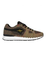 Kangaroos Sneakersy "Coil R1" w kolorze czarnym rozmiar: 42. Czarne trampki KangaROOS, bez wzorów, bez zapięcia. Za 195.99 zł.