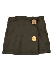 Buff Szal-koło w kolorze khaki - (D)40 x (S)28 cm rozmiar: onesize. Brązowe szaliki Buff, bez wzorów, ze skóry. Za 99.80 zł.