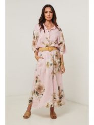 Le Monde du Lin Lniana bluzka w kolorze jasnoróżowym rozmiar: 34/36. Różowe bluzki Le Monde du Lin, bez wzorów, ze lnu, bez kołnierzyka, bez ramiączek. Za 165.99 zł.