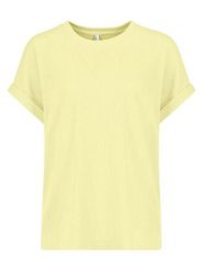 Sublevel Bluzka w kolorze żółtym rozmiar: S. Żółte bluzki Sublevel, s, bez wzorów, bez kołnierzyka, bez ramiączek. Za 43.99 zł.