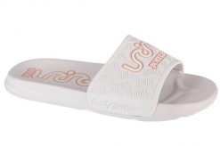Klapki na basen damskie, S.Land Lady 24 SLALS. Białe klapki Joma, bez wzorów, z materiału, bez obcasa. Za 49.99 zł.
