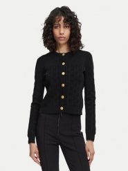 Marciano Guess Kardigan G6YR03 Z1015 Czarny Slim Fit. Czarne kardigany Marciano Guess, xs, z aplikacjami, z wiskozy. Za 689.99 zł.
