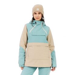 Damska kurtka narciarska Protest Fall. Niebieskie kurtki narciarskie Protest, bez wzorów, bez kaptura, narciarskie. Za 936.00 zł.