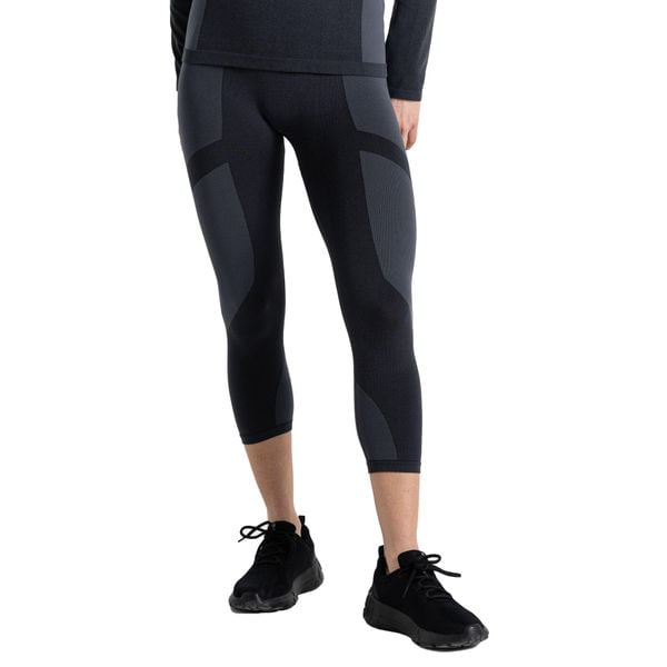 Legginsy Damskie In The Zone 3/4. Czarne bielizna sportowa Dare 2b, s, bez wzorów, z dzianiny. Za 59.99 zł.