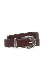 Guess Pasek BW9482 P6330 Brązowy. Brązowe paski Guess, z aplikacjami, ze skóry. Za 324.99 zł.