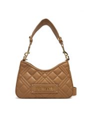 LOVE MOSCHINO Torebka JC4152PP0NLA0104 Beżowy. Brązowe torebki klasyczne Love Moschino, bez wzorów, ze skóry, bez dodatków. Za 949.99 zł.