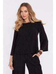 Made of emotion Bluzka w kolorze czarnym rozmiar: XL. Czarne bluzki Made Of Emotion, xl, bez wzorów, bez kołnierzyka, bez ramiączek. Za 157.99 zł.