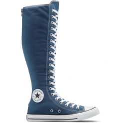 Buty sportowe damskie Converse Chuck Taylor All Star. Niebieskie obuwie sportowe Converse, bez zapięcia. Za 448.75 zł.