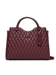Guess Torebka Tamara HWGG23 23050 Brązowy ciemny. Brązowe torebki klasyczne Guess, z aplikacjami, ze skóry, bez dodatków. Za 634.99 zł.