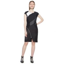 Desigual Kamizelka Damska Kamizelka Lidia Negro 18Wwvk92 2000 (Rozmiar L). Spódnice Desigual. W wyprzedaży za 209.00 zł.