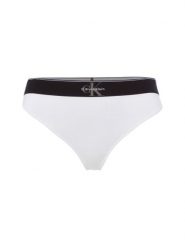 Calvin Klein Stringi Kobiety biały, M. Białe stringi Calvin Klein, bez wzorów, z dżerseju. Za 89.95 zł.