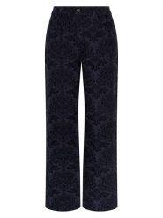 MOSS COPENHAGEN Spodnie w kolorze granatowym rozmiar: L. Niebieskie spodnie materiałowe Moss Copenhagen, na co dzień, l, bez wzorów, z materiału. Za 174.95 zł.
