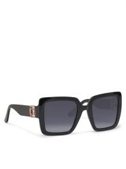 Guess Okulary przeciwsłoneczne GU00103 Czarny. Czarne okulary przeciwsłoneczne Guess, z aplikacjami, z tworzywa sztucznego. Za 499.99 zł.