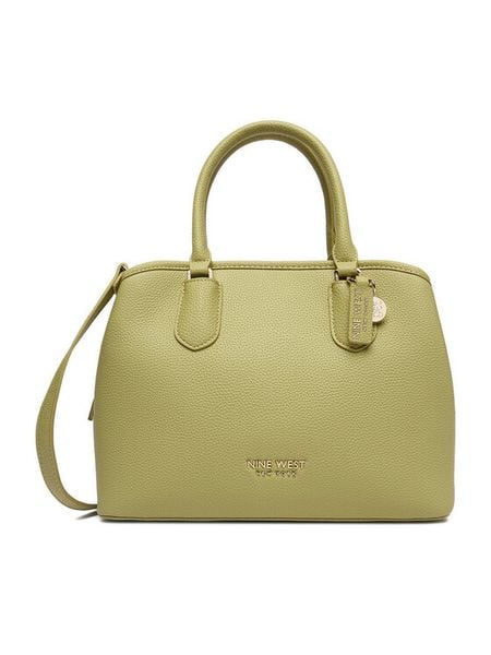 Nine West Torebka CEO-Vena-KY255 Zielony. Zielone torebki klasyczne Nine West, bez wzorów, z materiału, bez dodatków. Za 249.99 zł.