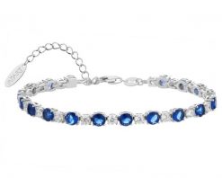 Bransoletka srebrna z cyrkoniami. Szare bransoletki Apart, z cyrkonią, srebrne. Za 369.00 zł.