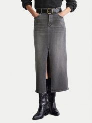 Marc O'Polo Spódnica jeansowa 409 9172 24061 Szary Regular Fit. Szare spódnice Marc O'Polo, bez wzorów, z bawełny. Za 599.99 zł.