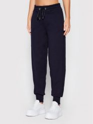 United Colors Of Benetton Spodnie dresowe 3J68P0509 Granatowy Regular Fit. Niebieskie spodnie dresowe United Colors of Benetton, s, bez wzorów, z bawełny. Za 239.99 zł.