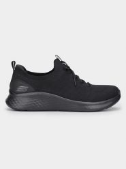 Skechers Sneakersy w kolorze czarnym rozmiar: 35. Czarne trampki Skechers, bez wzorów, bez zapięcia. Za 223.99 zł.