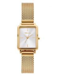 Tamaris Zegarek kwarcowy w kolorze złoto-białym rozmiar: onesize. Białe, analogowe zegarki Tamaris, ze stali. Za 260.99 zł.
