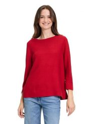 Betty Barclay Sweter w kolorze czerwonym rozmiar: 44. Czerwone swetry Betty Barclay, bez wzorów, ze splotem, bez ramiączek. Za 130.99 zł.