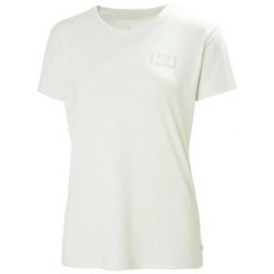 T-shirt damski Helly Hansen Skog graphic. Zielone t-shirty Helly Hansen, s, bez wzorów, bez kołnierzyka, bez ramiączek. Za 277.50 zł.