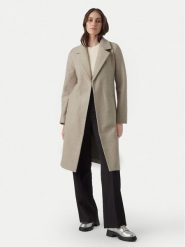 Vero Moda Płaszcz przejściowy Fortuneaya 10278330 Beżowy Regular Fit. Brązowe płaszcze Vero Moda, l, bez wzorów, z syntetyku, bez kaptura. Za 129.99 zł.