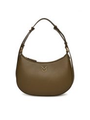 PINKO Torebka Half Moon Mini AI 23-24 PLTT 101523 A11Q Brązowy. Brązowe torebki klasyczne Pinko, bez wzorów, ze skóry, bez dodatków. Za 799.99 zł.