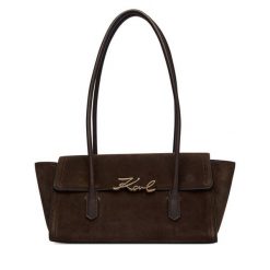 Torebka KARL LAGERFELD. Brązowe torebki klasyczne KARL LAGERFELD, bez wzorów, bez dodatków. Za 1,299.00 zł.