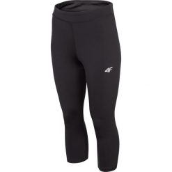 Legginsy treningowe damskie SPDF301 - głęboka czerń. Legginsy sportowe marki 4f. W wyprzedaży za 59.99 zł.