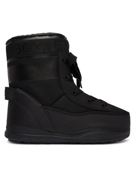 Bogner Śniegowce La Plagne 21 32547044 Czarny. Czarne trapery i śniegowce Bogner, ze skóry. Za 1,649.00 zł.