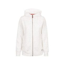 Trespass Winnie - damska bluza z kapturem Ghost Marl. Białe bluzy sportowe Trespass, na zimę, bez wzorów, z kapturem. Za 299.99 zł.
