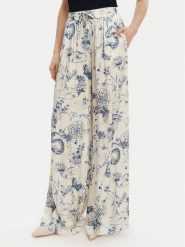 Fracomina Spodnie materiałowe FJ25SV3004W451N4 Niebieski Relaxed Fit. Niebieskie spodnie materiałowe Fracomina, s, bez wzorów, z materiału. Za 309.99 zł.