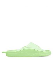 Adidas by Stella McCartney Klapki Slide JI1217 Żółty. Żółte klapki adidas by Stella McCartney, bez wzorów, z materiału, bez obcasa. Za 279.99 zł.