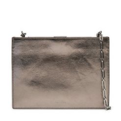 Torebka Calvin Klein. Szare torebki klasyczne Calvin Klein, bez wzorów, bez dodatków. Za 309.99 zł.