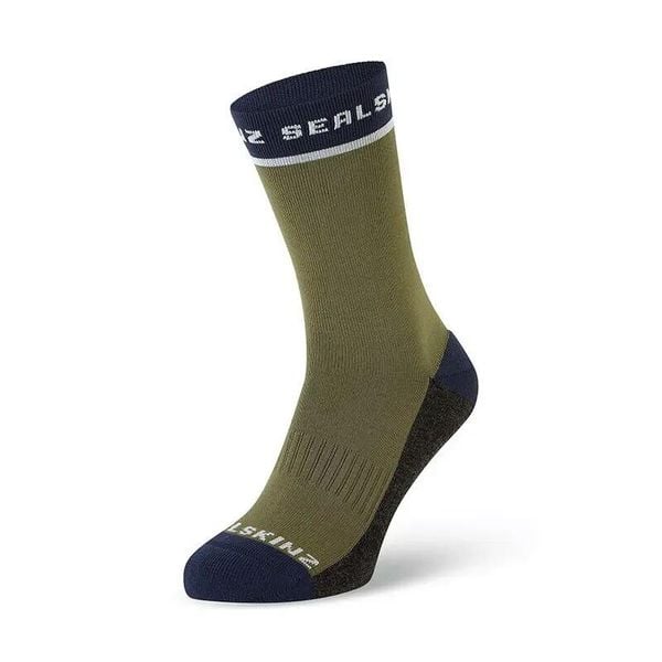 Skarpetki Sealskinz Foxley Active. Zielone skarpety SEALSKINZ, bez wzorów, z nylonu. Za 129.50 zł.