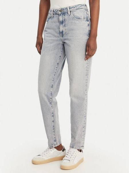 Guess Jeans Jeansy W6GA0D D5M57 Niebieski Straight Leg. Niebieskie jeansy Guess Jeans, m, z aplikacjami. Za 257.99 zł.