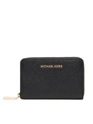 MICHAEL Michael Kors Mały Portfel Damski Jet Set 32F9GJ6D0L Czarny. Czarne portfele MICHAEL Michael Kors, bez wzorów, ze skóry. Za 429.99 zł.
