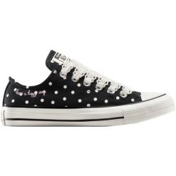 Buty sportowe Converse Chuck Taylor All Star Polka Dot. Czarne obuwie sportowe Converse, bez zapięcia, na fitness i siłownię. Za 490.00 zł.