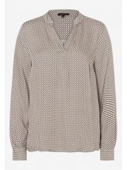 More & More Bluzka w kolorze beżowo-białym rozmiar: 34. Białe bluzki More & More, s, bez wzorów, z wiskozy, klasyczne, bez kołnierzyka, bez ramiączek. Za 100.04 zł.