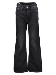 Pepe Jeans Dżinsy "Lexa" - Straight fit - w kolorze czarnym rozmiar: W28/L30. Czarne jeansy Pepe Jeans, l, z aplikacjami, z podwyższonym stanem. Za 176.08 zł.