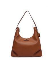 Guess Torebka Suzy HWBG23 22020 Brązowy. Brązowe torebki klasyczne Guess, z aplikacjami, ze skóry, bez dodatków. Za 634.99 zł.