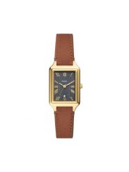 Fossil Zegarek Raquel ES5303 Brązowy. Brązowe, analogowe zegarki Fossil. Za 689.99 zł.
