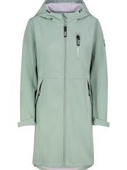 Sublevel Płaszcz softshellowy w kolorze miętowym rozmiar: L. Zielone kurtki sportowe Sublevel, l, bez wzorów, bez kaptura, outdoorowe. Za 223.99 zł.