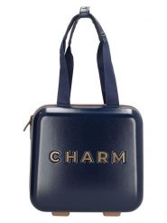 Charm Kosmetyczka w kolorze granatowym - 32 x 30 x 18 cm rozmiar: onesize. Niebieskie kufry i kosmetyczki Charm, bez wzorów, z materiału, bez dodatków. Za 173.99 zł.