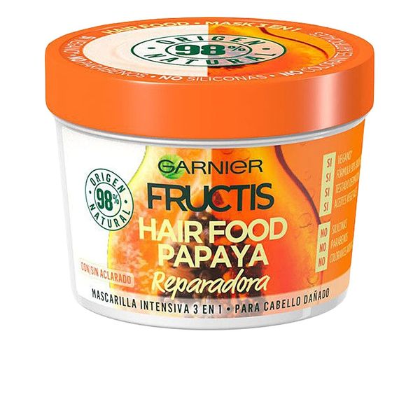 Garnier Maska naprawcza FRUCTIS HAIR FOOD PAPAYA Maski do włosów 390 ml Damski. Odżywki do włosów Garnier. Za 78.79 zł.