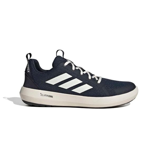 Buty trekkingowe adidas Terrex Boat Climacool. Białe trekkingi Adidas, z materiału, do pływania. Za 377.00 zł.