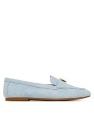 LAUREN RALPH LAUREN Lordsy 802946809016 Niebieski jasny. Niebieskie lordsy Lauren Ralph Lauren, bez wzorów, ze skóry, bez obcasa, bez zapięcia. Za 649.99 zł.