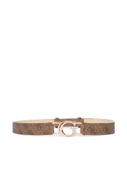 Guess Pasek Damski BW9298 P5425 Brązowy. Brązowe paski Guess, z aplikacjami, ze skóry. Za 189.99 zł.