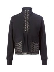 Marc Cain Bluza Kobiety czarny, 36. Czarne bluzy Marc Cain, bez wzorów, z syntetyku, bez kaptura. Za 949.95 zł.
